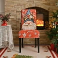 thumbnail image 1 of Herunwer Santa Claus Chair Covers for Dining Chairs, Stretch Washable Spandex Slipcovers, Holiday Seat Protectors for Christmas Decor, 1 of 6
