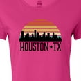 thumbnail image 4 of Inktastic Houston Texas Skyline Retro Women's T-Shirt, 4 of 5