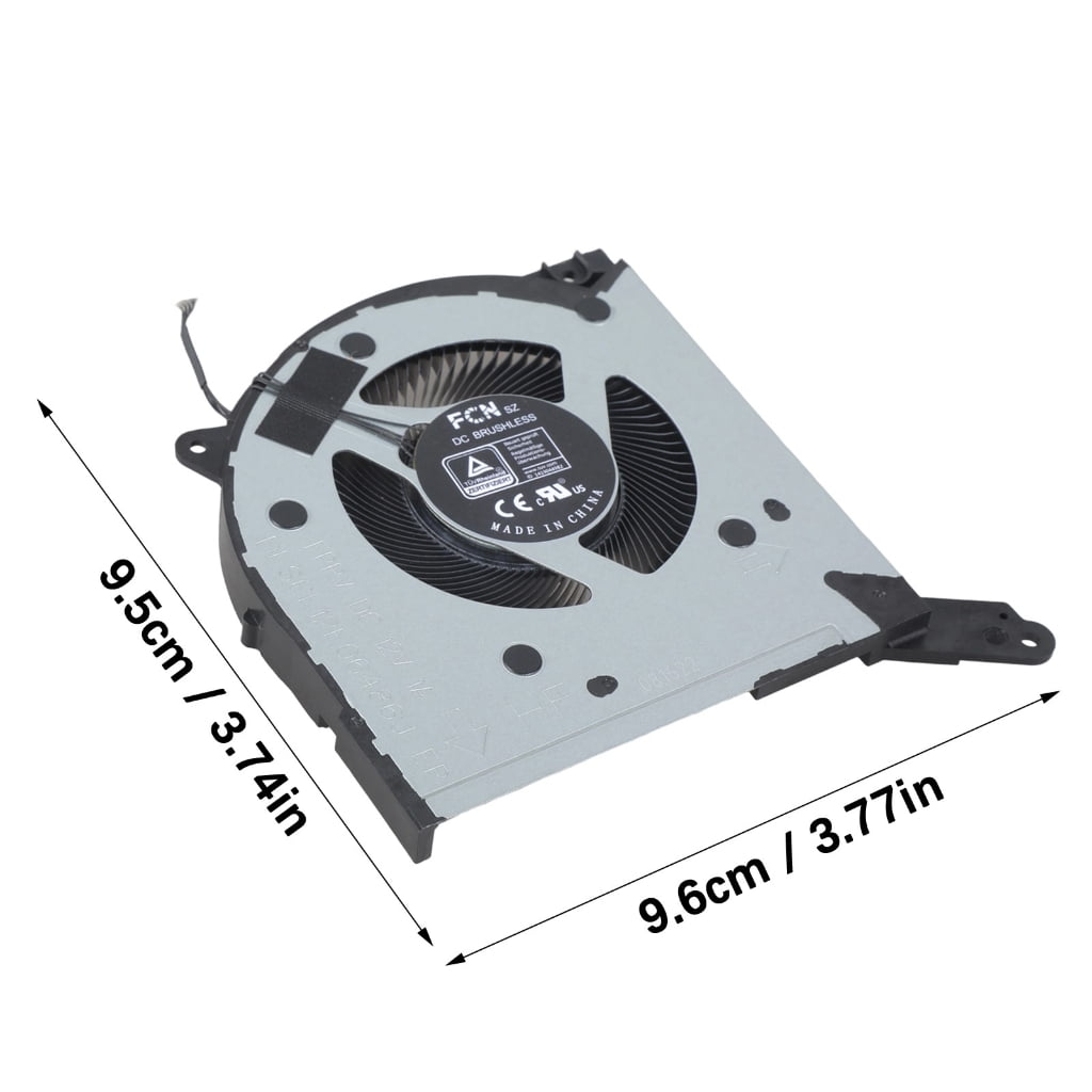 CPU GPU Fan DC10V 4Pin 4wires Laptops Cooling Fan for R9000K Y9000K Legion 7-16ACHg6 82N6 2021 Paragraph Series Notebook Radiators