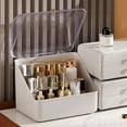 thumbnail image 4 of Miogawg Makeup Organizer, Skincare Organizer For Vanity, Cosmetics Organizers With Lid And Drawers For Countertop, Bathroom, Dresser, Ideal Gifts For Women, 4 of 5