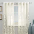 thumbnail image 3 of Tailor & Taylor 1 Inch Decorative Curtain Rod with Metal End Cap Finials, 48 inches Width Windows Rod with Y Style Bracket for Living Room, Kitchen and Windows, 3 of 8