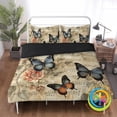 thumbnail image 2 of Juego de cama Butterfly Melody, 2 of 9