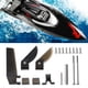 thumbnail image 4 of Piezas de aleta de giro para barco RC, piezas de timón de cola de paleta de dirección para accesorio de timón de cola de dirección F máxima comodidad, 4 of 8