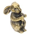 thumbnail image 2 of Vintage Style Zinc Alloy Rabbit Incense Burner with Antique Finish Elegant Bunny Decor Incense Holder for Home Meditation Yoga Stable Design, 2 of 5