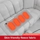 thumbnail image 3 of Cojín Asiento Con Calefacción Almohadilla para Silla Plegable Alimentación USB Estadio Acampada, 3 of 9
