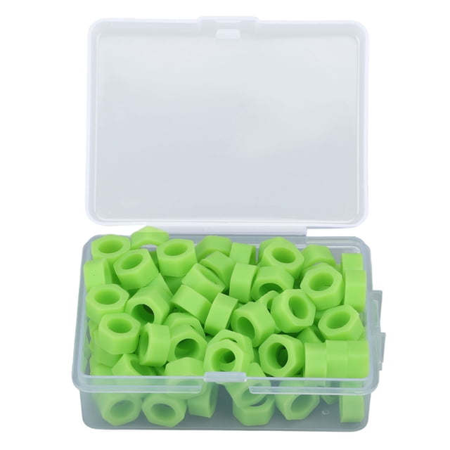 Anillos de código de color dental, 100 piezas Anillos de código dental Anillos de instrumento de código de color Anillos de instrumento dental Altamente versátiles