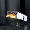 thumbnail image 5 of Calentador de coche de 12v/24v, ventilador de refrigeración, descongelador, 150w, eléctrico portátil con base giratoria de 180 grados y purificación de aire, 5 of 5