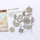 thumbnail image 2 of 40Pieces Stickers Geometry Orgone Pyramid Sticker Energy Tower Material, 2 of 5