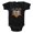Black, variant on Def Leppard 1977 English Rock Band Bringin Heartbreak Blk Infant Baby Snapsuit