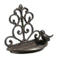 thumbnail image 1 of Comedero para Pájaros de Pared con Bandeja de Alimentación, Diseño Retro, Decoración de Fundición, Fácil Instalación, Adorno para Comedero de Pájaros., 1 of 8