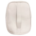 thumbnail image 7 of GARITIN Makeup Bag, Large Capacity Travel Cosmetic Organizer with Brush Slots, Toiletry Bag for Women, Quilted Leather Embossed, Off-White, 7 of 7