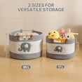 thumbnail image 4 of Cestas de Almacenamiento de Cuerda de Algodón Tidelit para Animales de Peluche de Niños, 4 of 9
