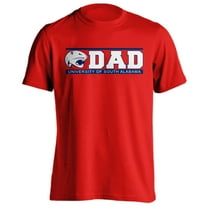 University of South Alabama Jaguars Dad Proud Parent Short Sleeve T-Shirt