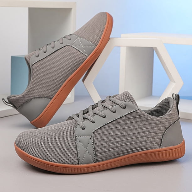 Zapatos de tenis transpirables para hombres y mujeres, zapatos descalzos anchos y acogedores, zapatos de senderismo antideslizantes Likrtyny Tenis De Mujer Tenis De Hombre