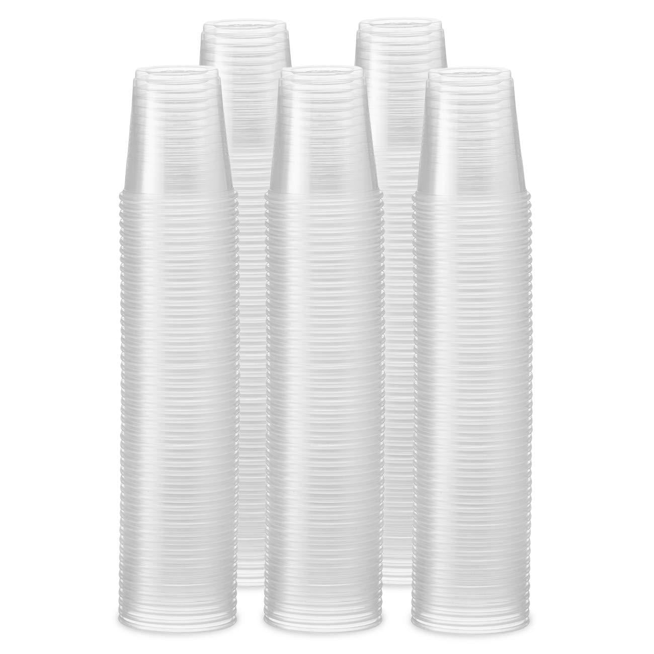 Lot of 120 Clear Plastic 3oz Cups Bathroom Rinse 
