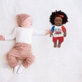 thumbnail image 5 of XWSHYW Juguetes para Niños Muñecas Negras de 12 Pulgadas con Ropa A, Bebé Africano Realista Lavable Niños Niñas, 5 of 5