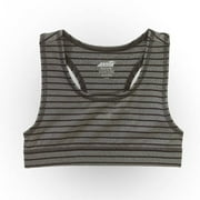Girls' Striped Sports Bra
