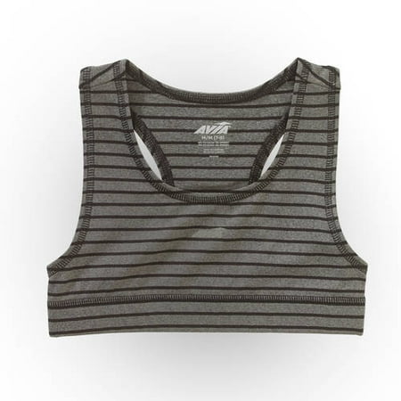 Girls' Striped Sports Bra