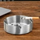 thumbnail image 2 of Cenicero INOX Cenicero Redondo para Cigarrillos Cenicero de Metal Juego de 5 Ceniceros para el Hogar Interior y Exterior 10 cm Rojo Verde, 2 of 5