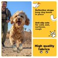 thumbnail image 3 of Zapatos para perros Hcpet impermeables y antideslizantes para perros grandes, color caqui, 3 of 6
