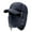 Dark Blue, variant on Winter Trapper Hat, IC ICLOVER Unisex Ushanka Hunting Hat Russian Trooper Ear Flap Chin Strap Hat with Windproof Mask-Keep Warm in Cold Weather-Dark Green