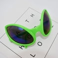 thumbnail image 3 of 2 gafas divertidas con forma de ET, gafas de baile, gafas de sol de maquillaje, accesorio de disfraz de alienígena para espectáculo de disfraces, 3 of 4