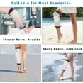 thumbnail image 3 of Knee Cast Cover for Shower, Waterproof Bandage and Cast Protector for Knee Replacement Surgery, Wound, Burns Watertight Protection Reusable, 3 of 6