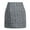 Navy, variant on JGNGSHN Plaid Skirts for Women Trendy High Waist Bodycon Pencil Wool Mini Skirt