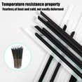 thumbnail image 6 of Arestory 100 Pcs Plastic Straws Disposable Black Hot Drinking Coffee Stirrers for Chocolate Tea Cup Cocktail Party Supplies Favors Home Bar Water Cold Drink Accessories (7.48 inch/19 cm), 6 of 6