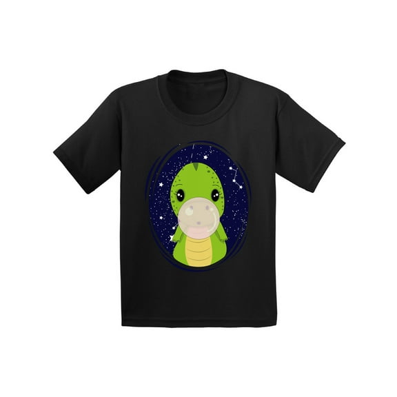 Awkward Styles Dinosaur Shirts for Toddler Cute Birthday T-shirt Dinosaur Gift for Kids Dinosaur Themed Party Animal Lover Tshirts Dinosaur Chewing a Gum T shirt Toddler Shirt