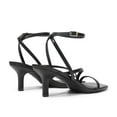 thumbnail image 4 of Women's Square Toe Stiletto Heels with PU-Covered Latex Insole, 4 of 6