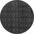 thumbnail image 1 of Ahgly Company Indoor Round Oriental Gray Modern Area Rugs, 3' Round, 1 of 4