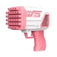 thumbnail image 1 of Bazooka Bubble Machine 32 hoyos Gatling Electric Soap Bubble Toys (rosa) JShteea El nuevo, 1 of 6