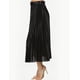 thumbnail image 2 of Falda satinada con cinto AMAD para mujer negro S AMAD FW22-F07, 2 of 5