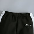 thumbnail image 3 of Gibobby Conjunto de pants para niño Conjunto de 2 uds de camisetas y pantalones con estampado de de manga larga para niños pequeños, ropa para niños(Negro,3-4 Años), 3 of 5