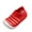 Red, variant on ASFGIMUJ Baby Shoes Boy Size 0 Months-6 Months Summer Autumn Cute Flying Woven Mesh Breathable Flat Solid Color Slip On Comfortable Sneakers For Girls