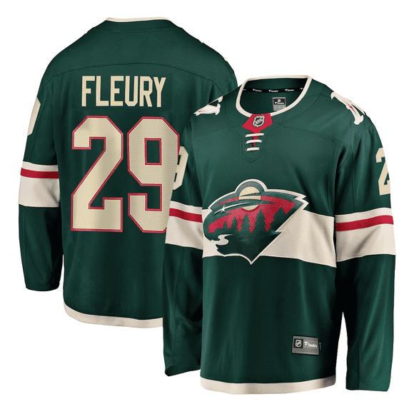 Marc-Andre Fleury Minnesota Wild NHL Fanatics Breakaway Home Jersey, Small