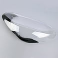 thumbnail image 6 of 2x LH+RH Headlamp Headlight Lens Clear Cover For 2015 2016 2017 Porsche Cayenne, 6 of 8