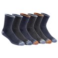 thumbnail image 1 of Calcetines Dickies Dri-tech Moisture Control Mid-Crew, azul marino (6 pares), 1 of 5