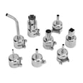 thumbnail image 1 of Hot Air  Nozzle Kit, 8PCS Soldering Station Nozzles Multiple Sizes  No Leakage  For Electronics Repairs, 1 of 8