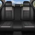 thumbnail image 2 of WRWolf Car Seat Covers Custom Fit for Nissan Altima 2009-2024 Seat Covers Full Set Waterproof Leather Automotive Seat Covers Protector (5Seats,Black&Gray), 2 of 7