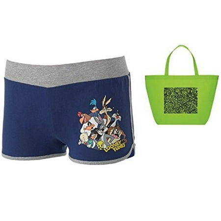 Looney Tunes Junior Womens Multi-Character Shorts & Bag Multi-Pack Gift (Best Looney Tunes Shorts)