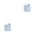 thumbnail image 4 of fastboy Outdoor Water Bag Collapsible Camping Storage Container Emergency Large Capacity Sport Picnic Telescopic Carrier 5L 2Set, 4 of 6