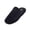 Navy Blue, variant on LAVRA Women's Corduroy Slippers Open Back Slip On House Shoes