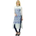 thumbnail image 4 of Bimba Straight Rayon Custom Kurta Kurti Ethnic Indian Top Casual Formal Tunic, 4 of 9