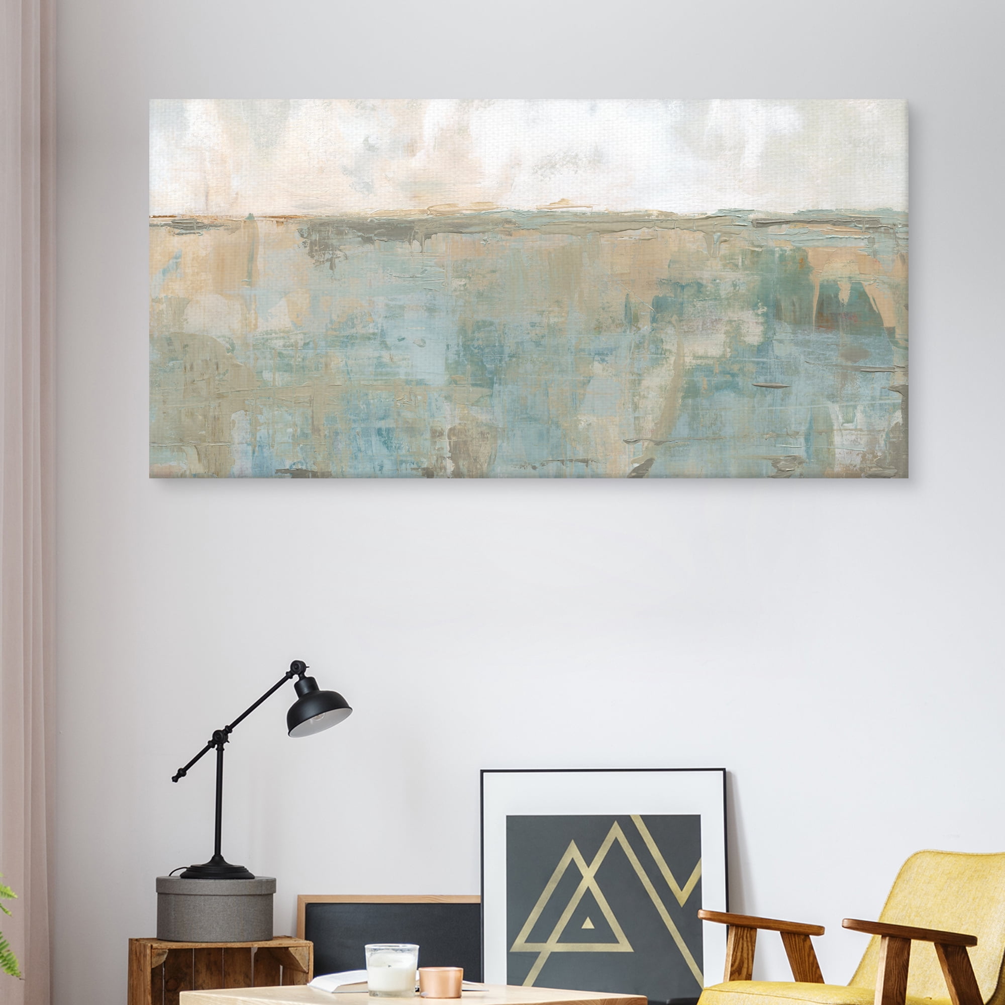 Distant Fields by Carol Robinson Canvas Art Print