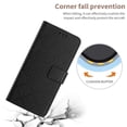 thumbnail image 2 of Flip Wallet Case for Samsung Galaxy A36 with Kickstand & Wrist Strap, Shockproof TPU Inner Black, 2 of 7