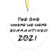 thumbnail image 3 of 2023 Decoración colgante de cerámica del árbol de la decoración de Navidad del mini recuerdo interior en blanco blanco, 3 of 4