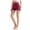 Wine, variant on COMVALUE Biker Shorts 6" - High Waisted Workout Running Volleyball Spandex Yoga Womens Navy XL