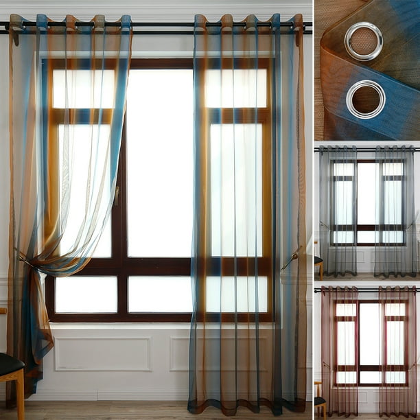 Cuh 1 2pcs Curtains Grant Multi Color Sheer Ds Tulle Volie Window Door For Living Room Bedroom Decoration Com Cuh 1 2pcs Curtains Grant Multi, Bright Colored Sheer Curtains